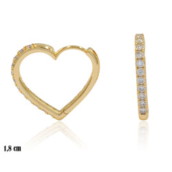Kolczyki Xuping pozłacane 14k - MF36702